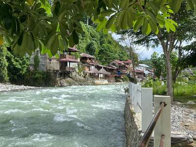 Bukit Lawang Bohorok river